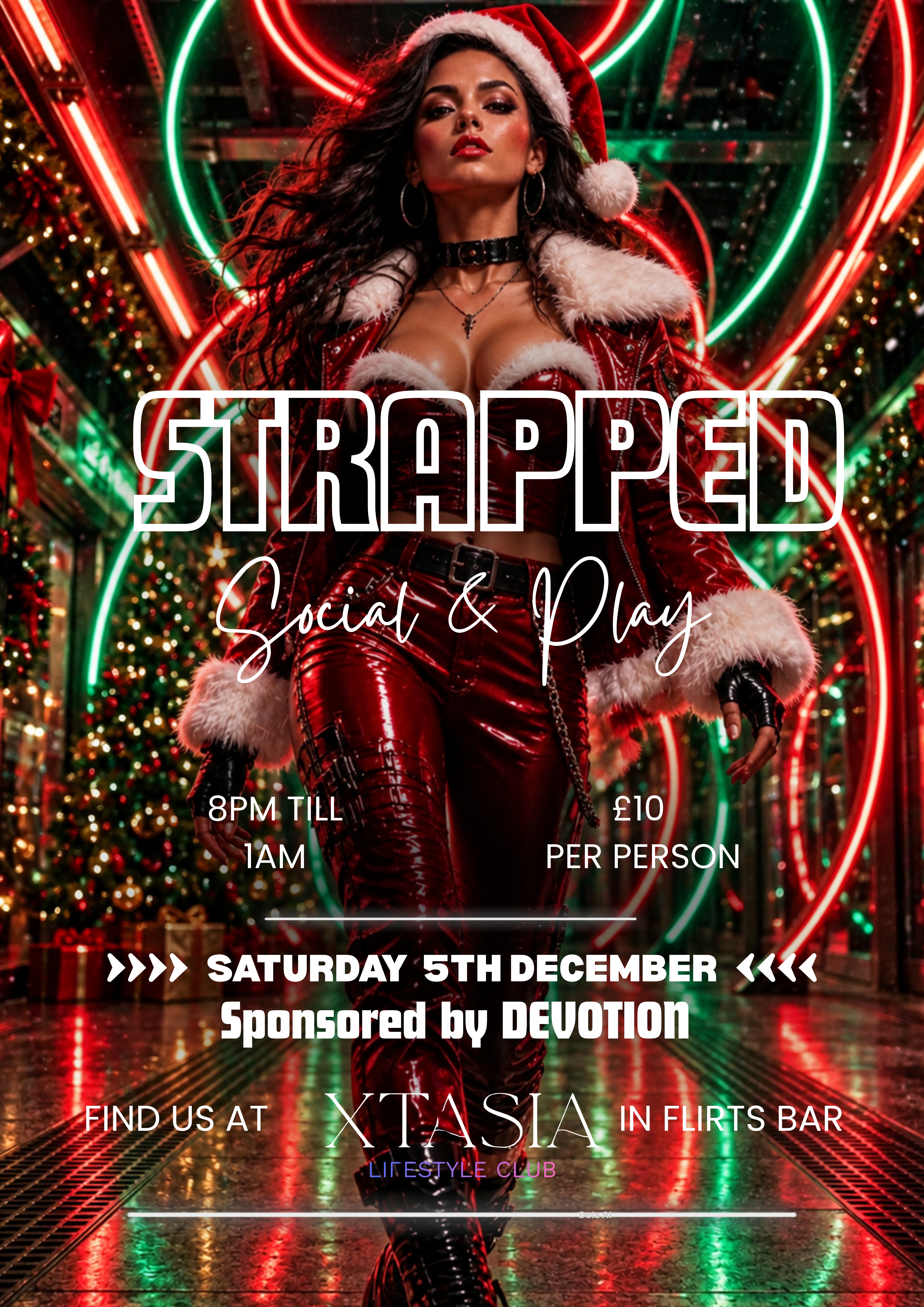 Strapped poster